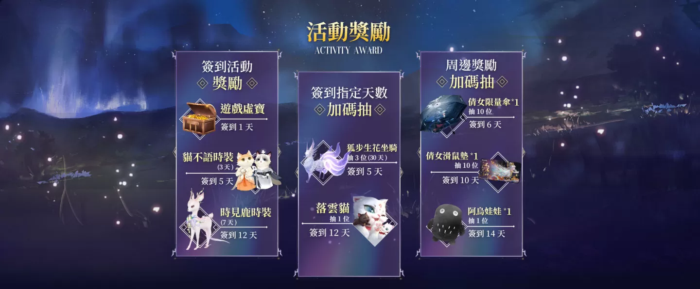 《倩女幽魂II》四周年慶典全面開啟！簽到送海量豪禮，限定周邊等你拿