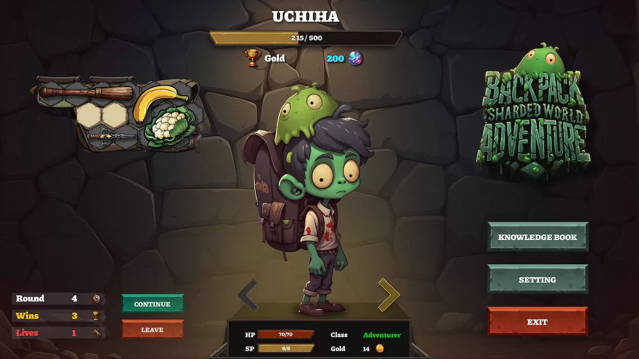 《Sharded World》衍生策略《Backpack Adventure》發表！有效管理包包空間才能克敵制勝
