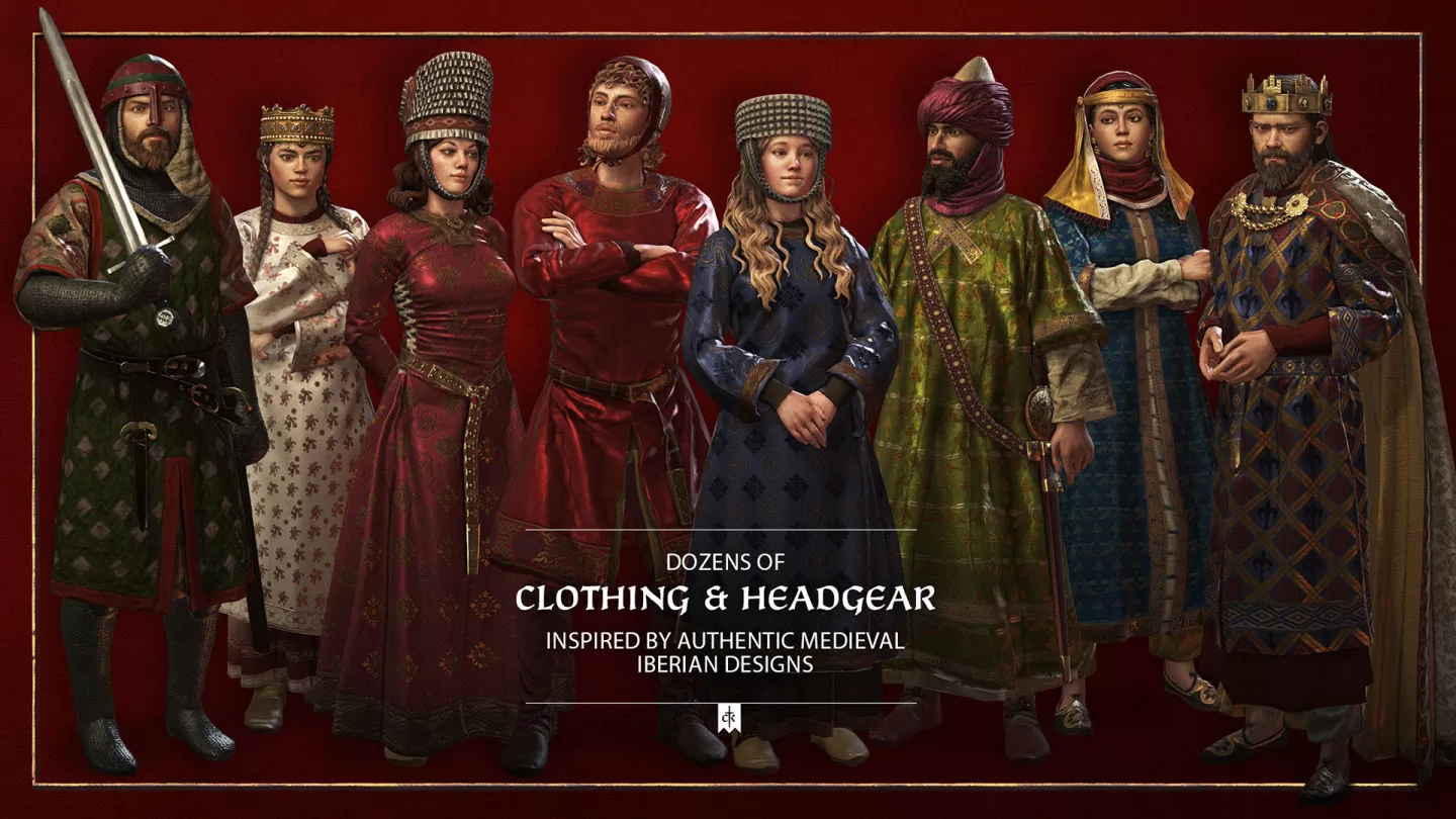《Crusader Kings 十字軍王者 3》PS5中文版推出全新DLC《Fate of Iberia》