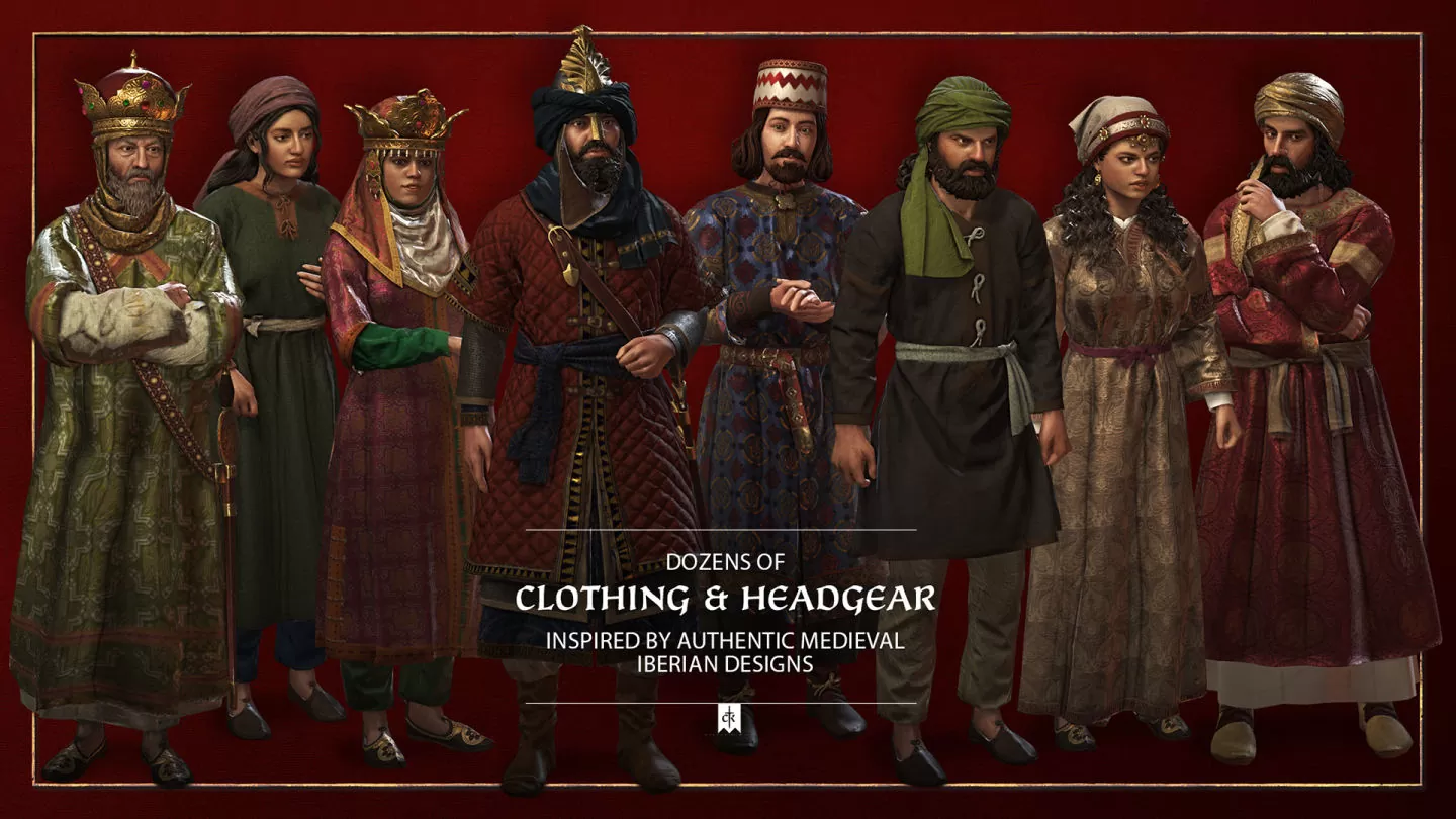 《Crusader Kings 十字軍王者 3》PS5中文版推出全新DLC《Fate of Iberia》
