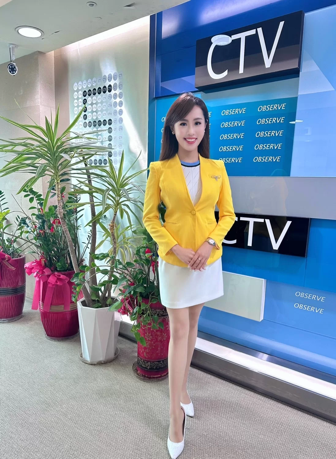 正妹主播蔡婷育加入中視新聞　樂與偶像學姊哈遠儀共事