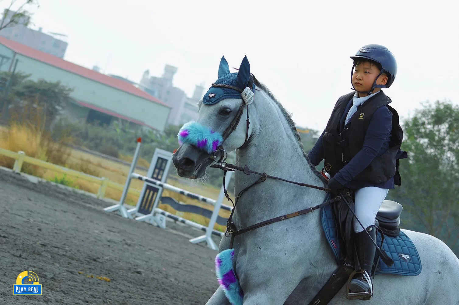 淡定小將黃睿昕鍾愛馬術 「什麼都不想要只要騎馬」