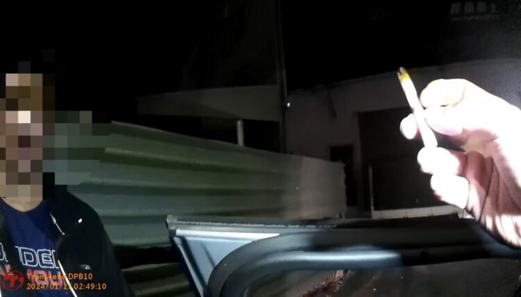 持毒犯心虛駕車一路逃-左營警尾隨伺機查緝到案