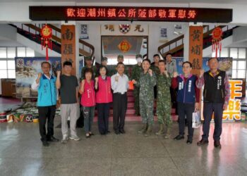 潮州鎮公所113年春節敬軍慰勞陸軍機步三三三旅官兵辛勞