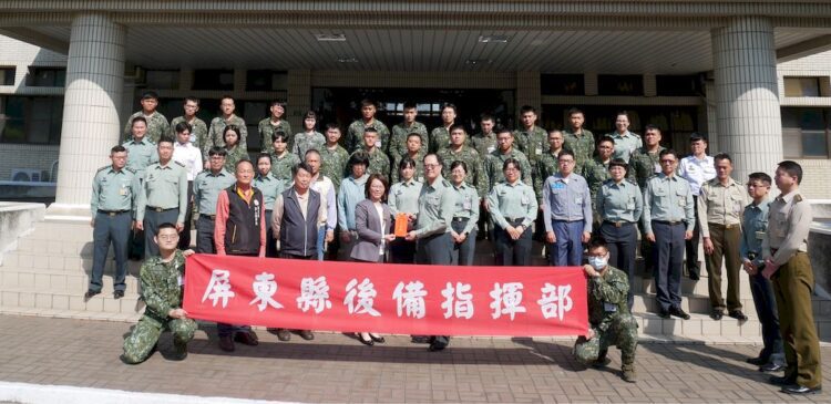 屏東市公所113年春節敬軍慰勞屏東市駐軍部隊