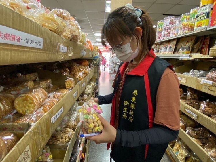 屏東縣113年春節應景食品稽查及抽驗結果
