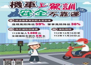 機車上駕訓-教練教-安心啦!