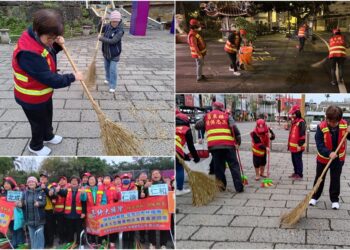 響應「國家清潔週」　羅東年終大拚掃　迎接龍年好運到