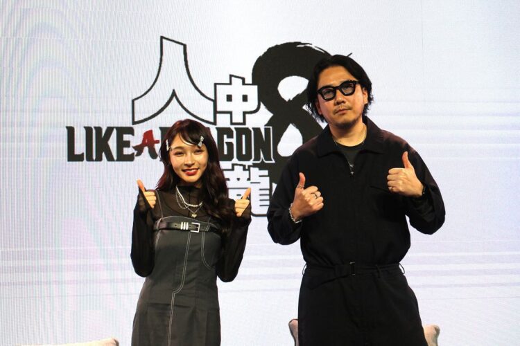 《人中之龍 8》首席製作人阪本寬之來台 攜手宣傳大使林襄暢談遊戲製作過程 《人中之龍 8》首席製作人阪本寬之來台 攜手宣傳大使林襄暢談遊戲製作過程