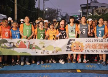 六堆運動會前哨賽    馬拉松2千跑者熱力開跑