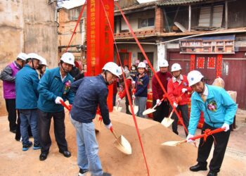 金門重修舊好！沙美特色街區建築修復再利用示範工程動工