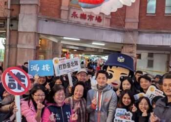 迪化街年貨大街盛大開幕！　大同分局加強首週假日交通疏導