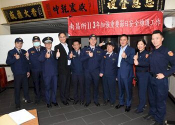 加強重要節日安全維護工作啟動-–-中正二義警、民防大隊鬥陣來共同守護北市治安