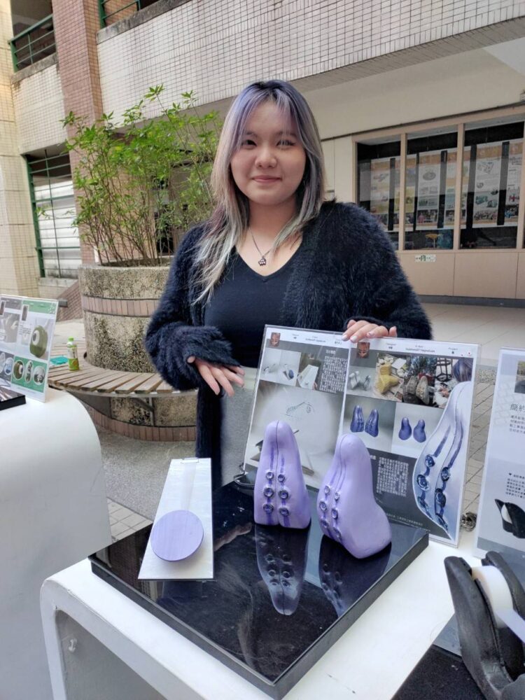 廣東科技學院學生林靜-樹德科大研習績效卓著-感謝學校與指導老師