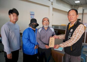 臺銀人壽專屬軍友保代董事長郭建忠慰問海軍林父喪子之痛