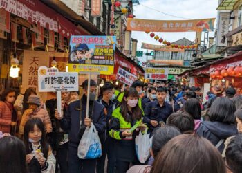 大同警年貨遊春　防詐新知「龍」總來！