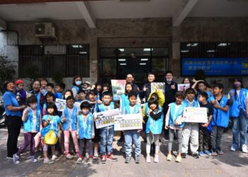 寒假警局親身體驗-警民合作培養孩童法治觀念