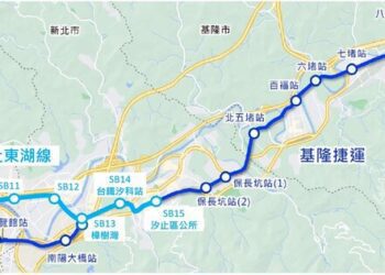 耗資69689億！基隆捷運全長15.59公里、13站點　新北捷運局接手推動