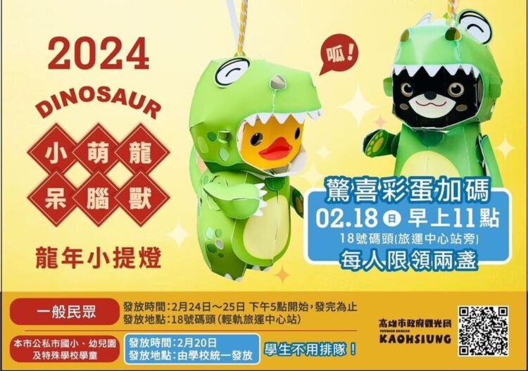 驚喜彩蛋!「小萌龍呆腦獸(Dinosaur)」小提燈今(18)日提早發放! 驚喜彩蛋!「小萌龍呆腦獸(dinosaur)」小提燈今(18)日提早發放!