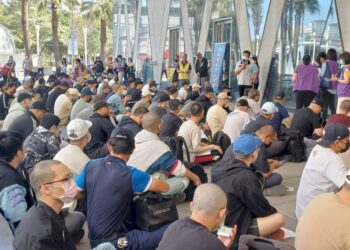 高雄市軍人服務站站長吳俊一-歡送陸軍第193梯次常備兵入營宣導