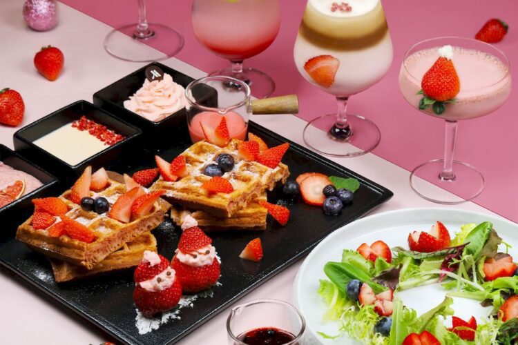 《粉嫩草莓季》就在高雄萬豪酒店! 京心咖啡廳「莓好派對」、皇怡咖啡廳「莓戀時光下午茶」 一嚐傾心的甜蜜滋味 《粉嫩草莓季》就在高雄萬豪酒店!-京心咖啡廳「莓好派對」、皇怡咖啡廳「莓戀時光下午茶」-一嚐傾心的甜蜜滋味