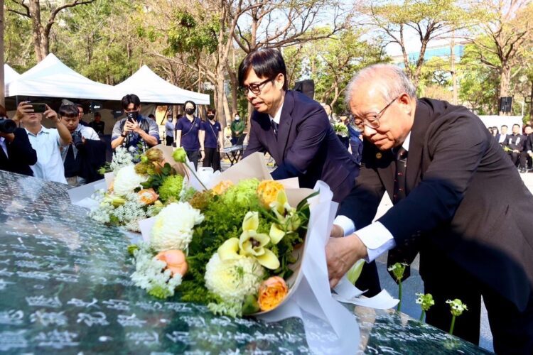陳其邁出席二二八事件77周年追思紀念儀式 陳其邁出席二二八事件77周年追思紀念儀式