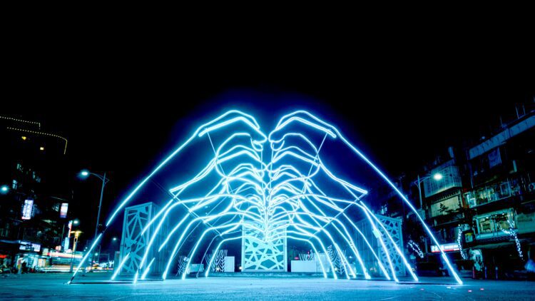 「幸福新北 戀戀中港」3/1連24天點亮中港河廊