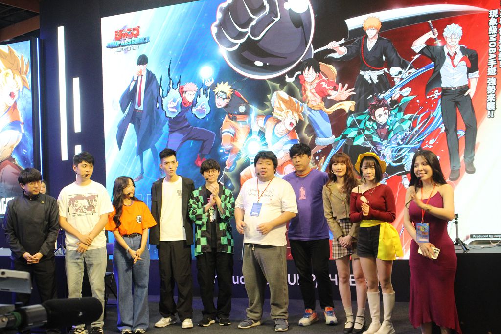 《七龍珠》、《航海王》等集英社八大IP角色　MOBA 手遊《JUMP：群星集結》台北動漫節亮相