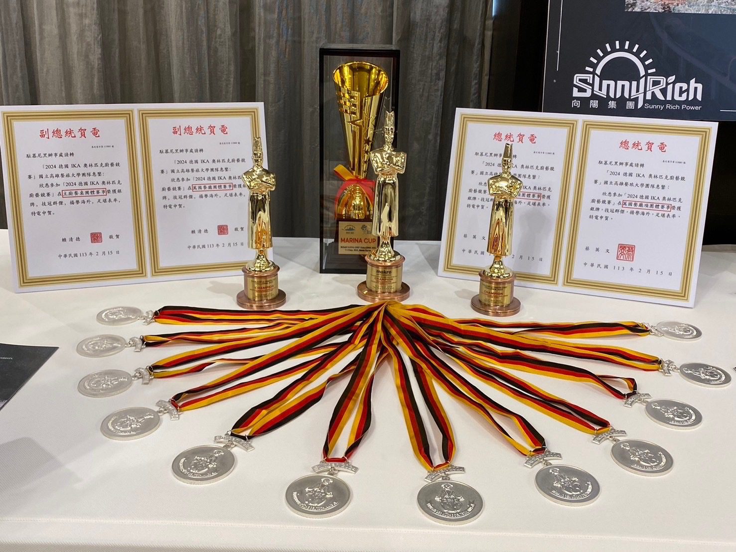 台灣之光！高餐大青年國家代表隊首征IKA奧林匹克廚藝競賽　勇奪雙銀殊榮