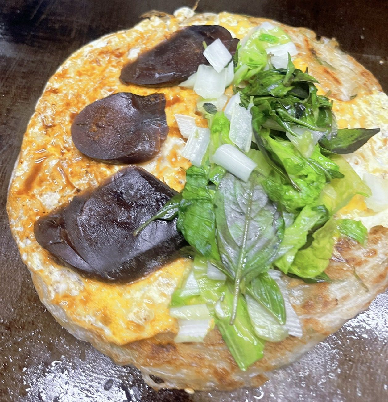外送餅皮還是酥脆的！呷乙餅町蔥抓餅專賣店屢獲五星好評
