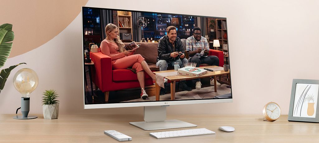 免外接電腦直接追劇、辦公　LG 推出 4K 智慧顯示器「MyView」