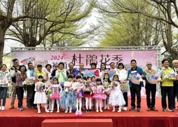 影音／2024社頭杜鵑花季　綠色隧道結合杜鵑花形成一幅美麗的賞花景點