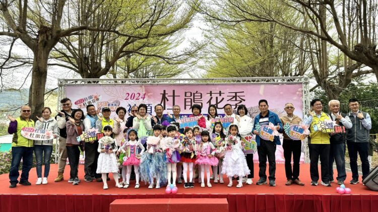 影音／2024社頭杜鵑花季　綠色隧道結合杜鵑花形成一幅美麗的賞花景點