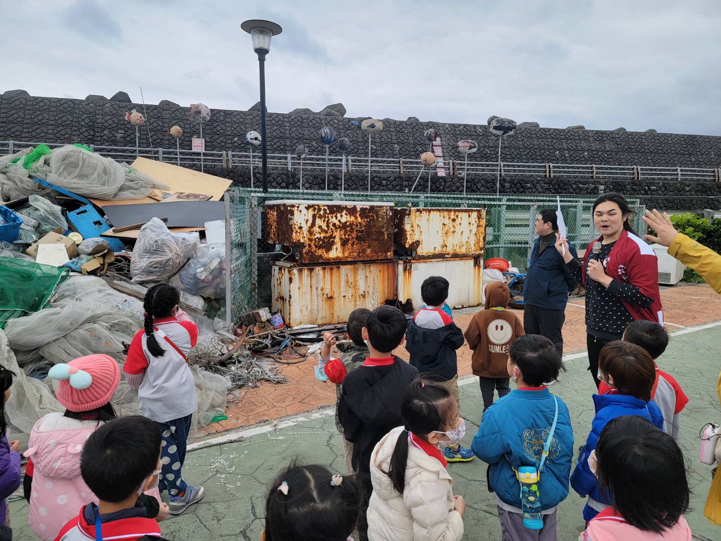 東華附小幼兒園海巡小尖兵　花蓮漁港探訪趣