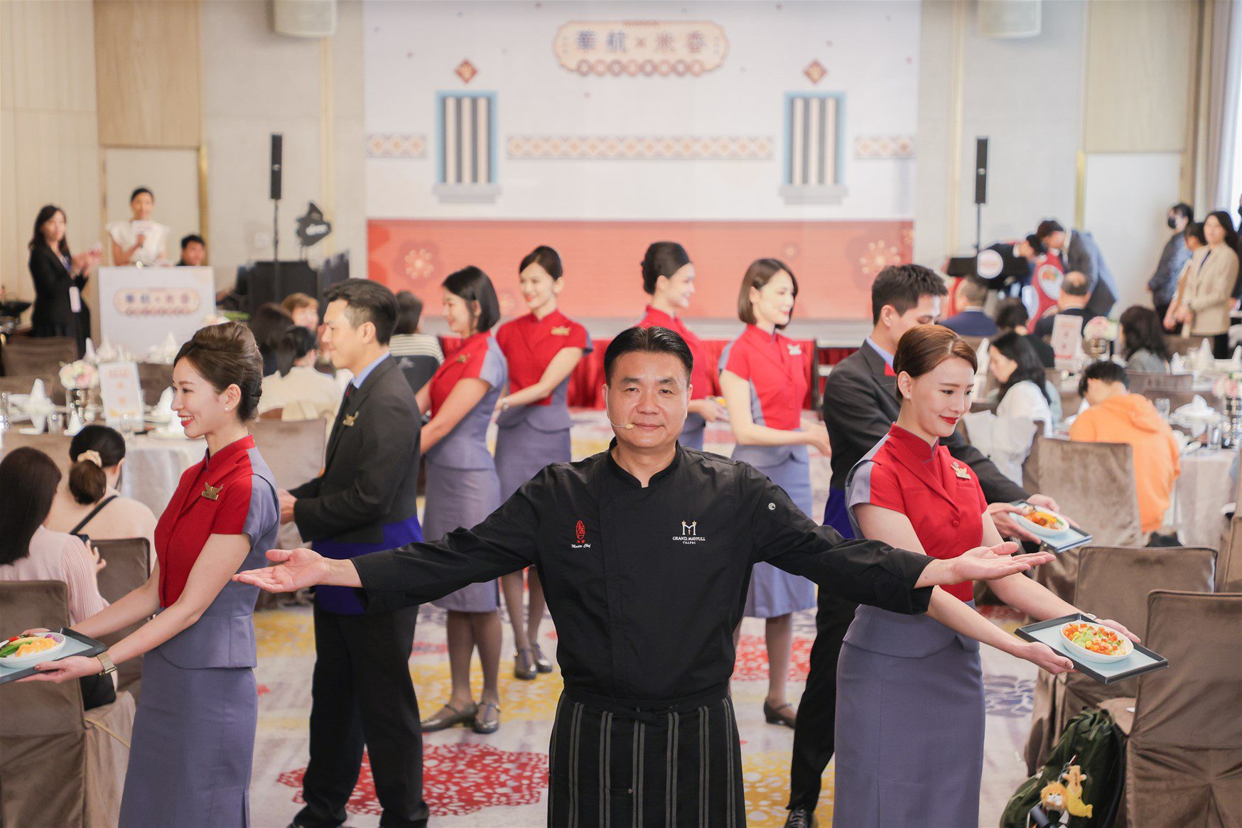 台北美福大飯店「米香」餐廳攜手中華航空讓台菜飄香全世界