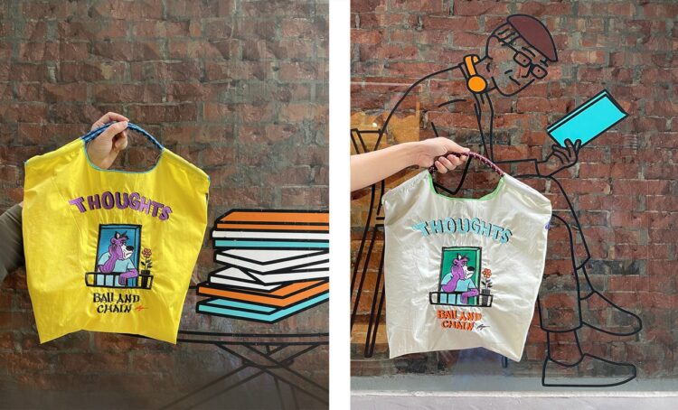 唯一日本官方授權刺繡包 / 環保購物袋 獨特的設計成為時尚單品 現在台灣「Ball&Chain」也買得到 唯一日本官方授權刺繡包 / 環保購物袋 獨特的設計成為時尚單品 現在台灣「Ball&Chain」也買得到