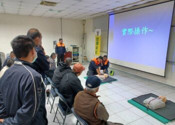 保全業者學習cpr-共同守護社區安全