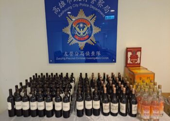 清潔工順手牽羊百瓶高檔紅酒變賣-左營警鍥而不捨查緝到案