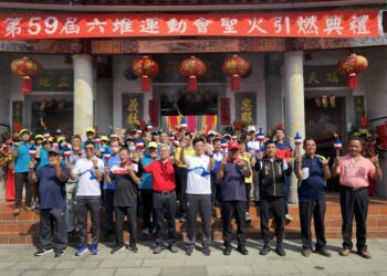 2024第59屆六堆運動會引燃聖火-為期3天遶境六堆12鄉區