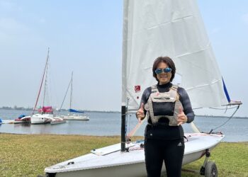 林倩綺問政之餘勤練帆船　遨遊大海有助視野和思考