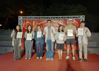 樹科大僑生新春祭祖「龍龍鏘」儀式　勉學生追本溯源