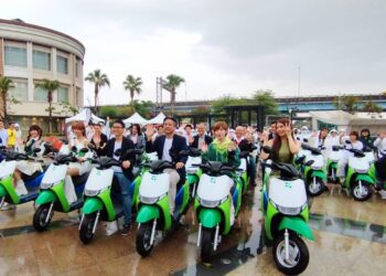 WeMo共享機車第二代車款WeMo Fly    高雄SKM Park草衙正式亮相