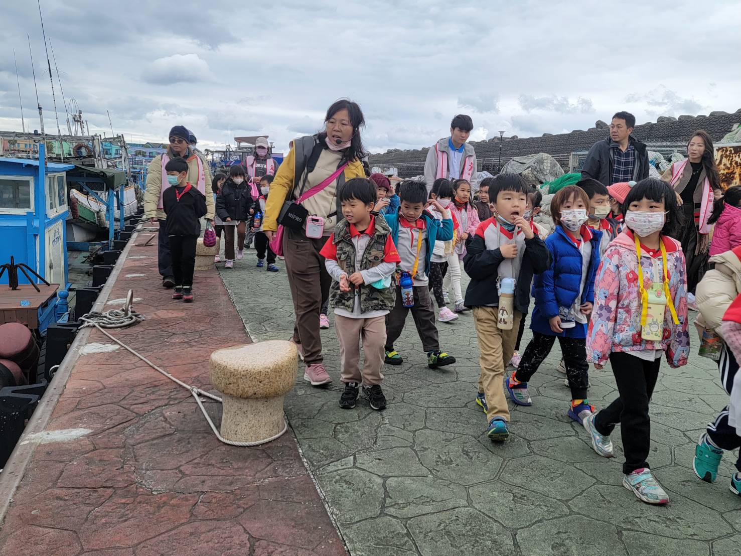 東華附小幼兒園海巡小尖兵　花蓮漁港探訪趣