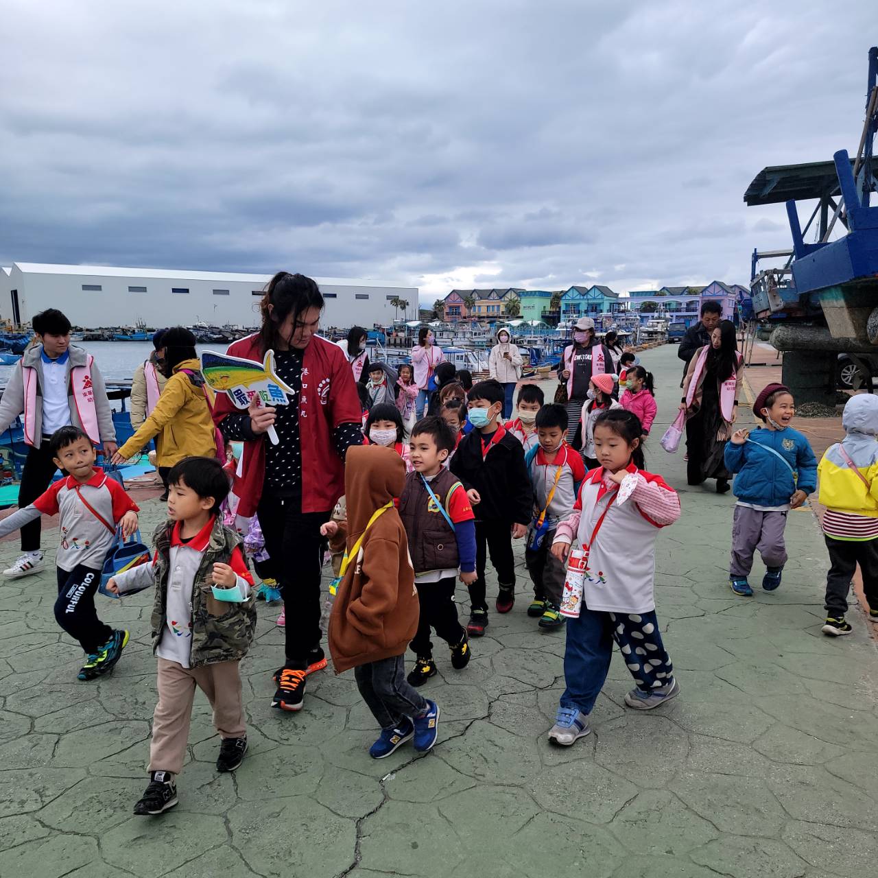 東華附小幼兒園海巡小尖兵　花蓮漁港探訪趣