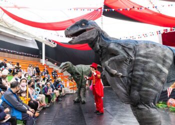 三峽森林溫泉酒店「恐龍保衛隊」現身 重返侏儸紀