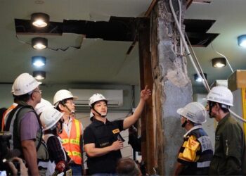 南機場老公寓震後屋損嚴重　台北市長蔣萬安：台北進入大都更時代