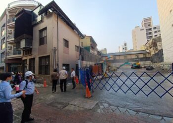 北區北華街建築工地開挖損鄰-工務局勒令停工並疏散住戶