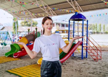 人美心也美！台灣藝人安妮遠赴尼泊爾-協助學童打造遊樂場