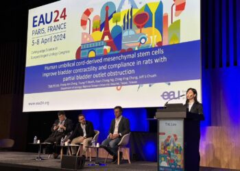 臺大醫院泌尿部團隊「膀胱無力」研究-獲歐洲泌尿科醫學會年會最佳海報獎