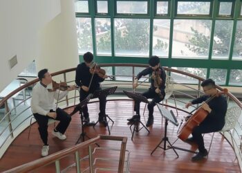 響應世界圖書與版權日-樹科大圖書館變身「樂讀世界」